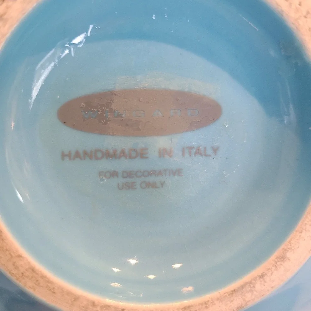 Kenneth Wingard Made In Italy‎ Blue Vase 11